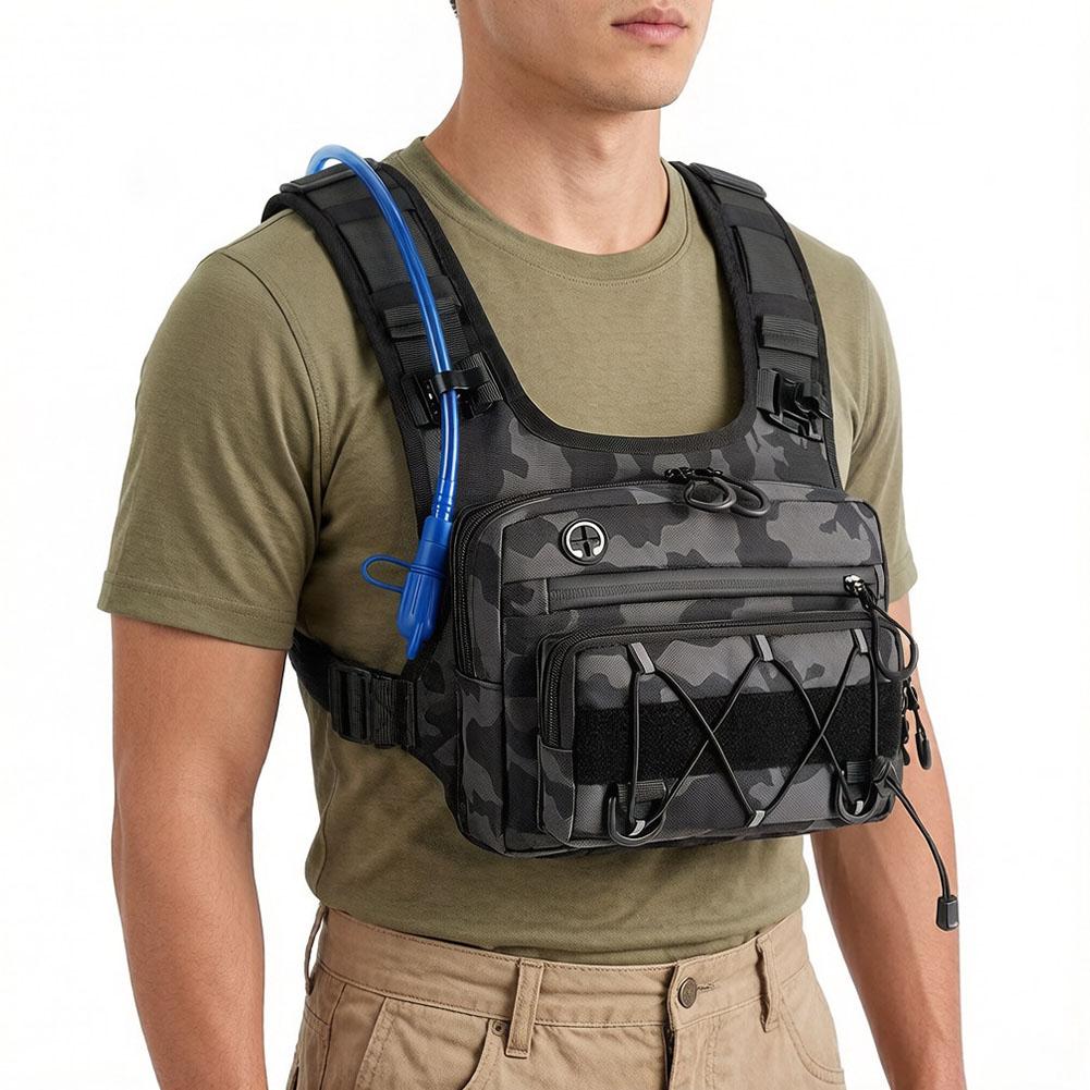 Cycling Gear Organizer Bag - Sac de poitrine pour course à