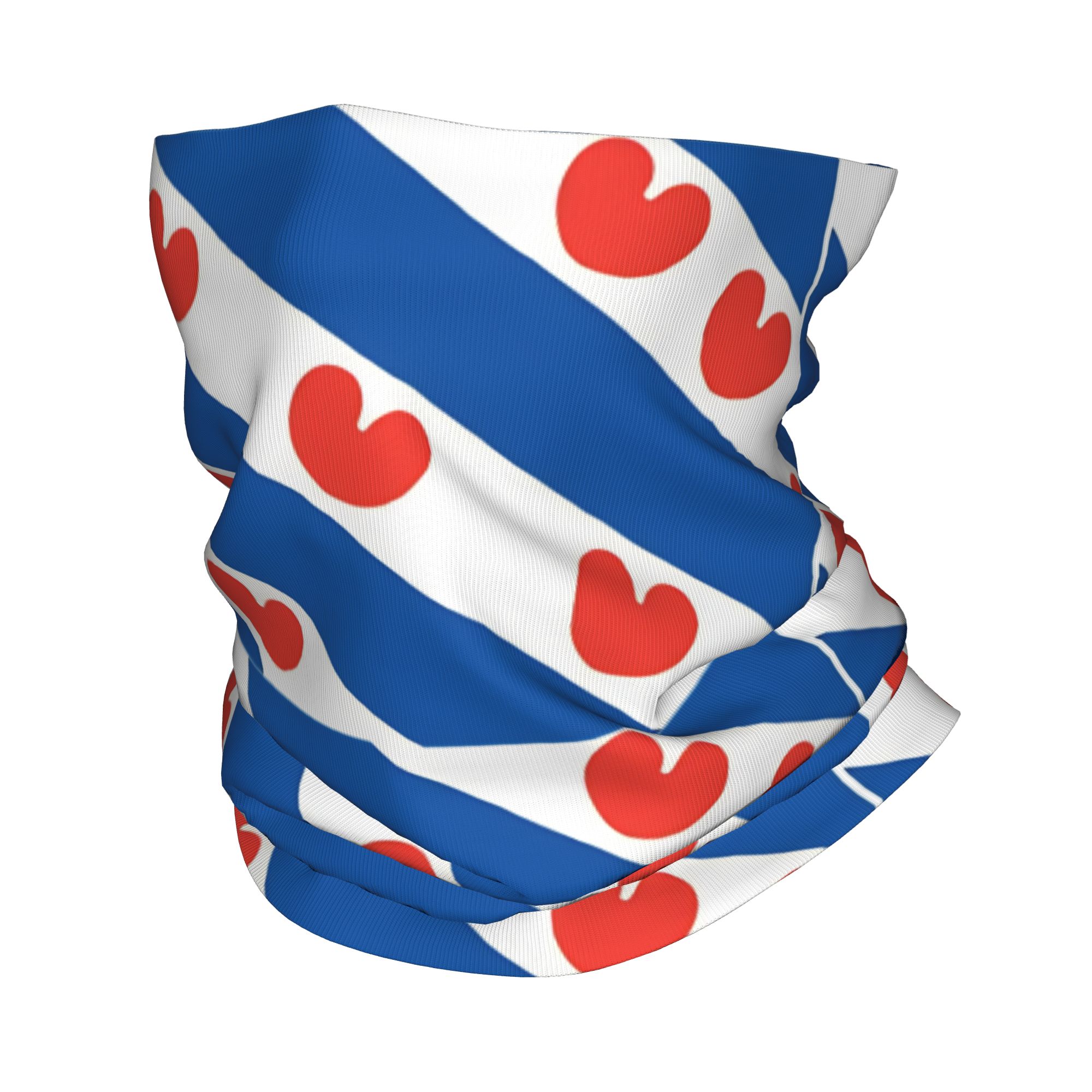 Cycling Face Mask - Bandana Drapeau de la Friesland, masque