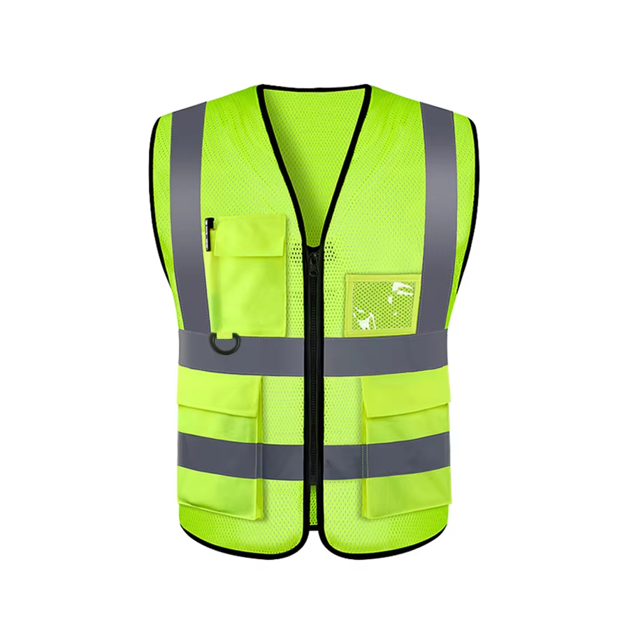 Cycling Visibility Gear - Gilet de sécurité réglable, sangles de