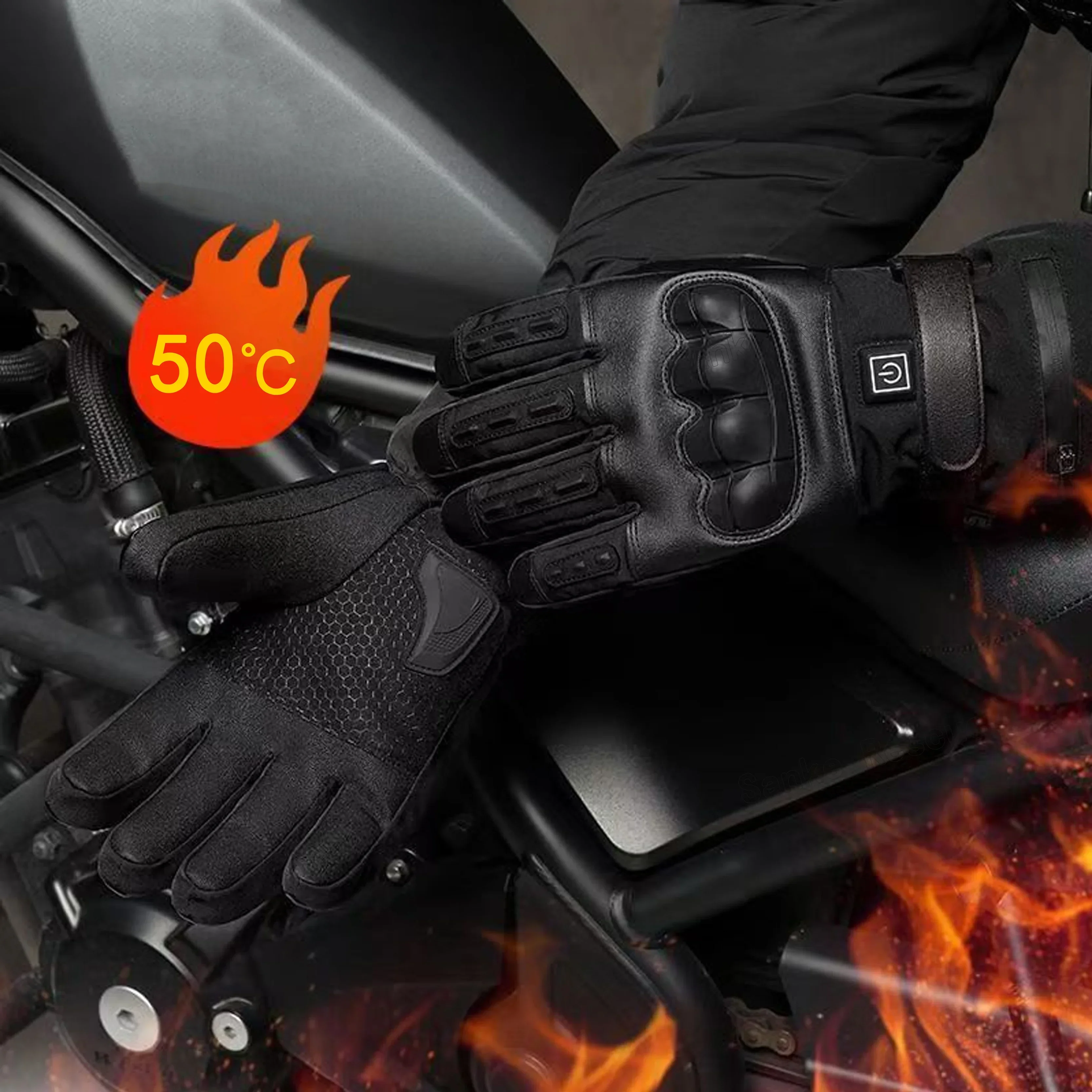 Gants de moto chauffants pour  - Cycling Heat Gear avis et prix