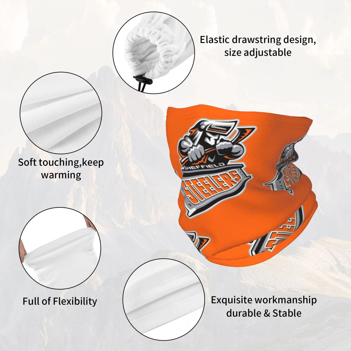 Sheffield Steelers Bandana Nec - Cycling Face Mask avis et prix