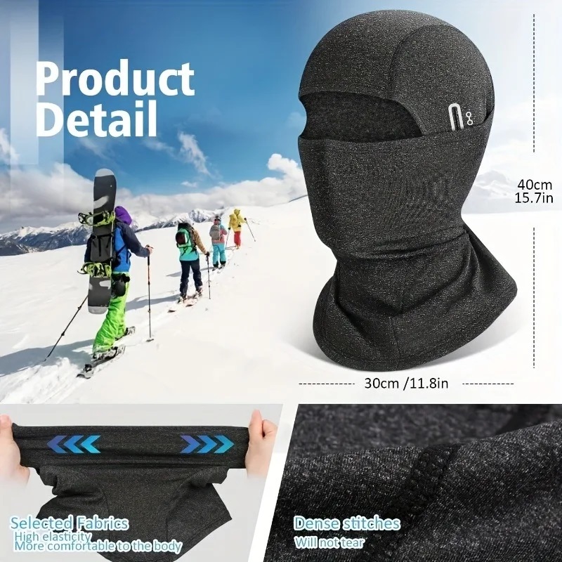 Masque facial coupe-vent chaud - Cycling Face Mask avis et prix
