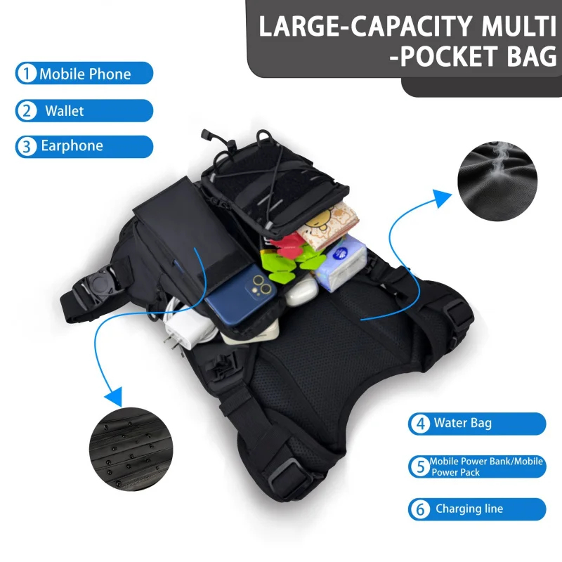 ​ Sac de poitrine tactique de  - Cycling High Gear avis et prix