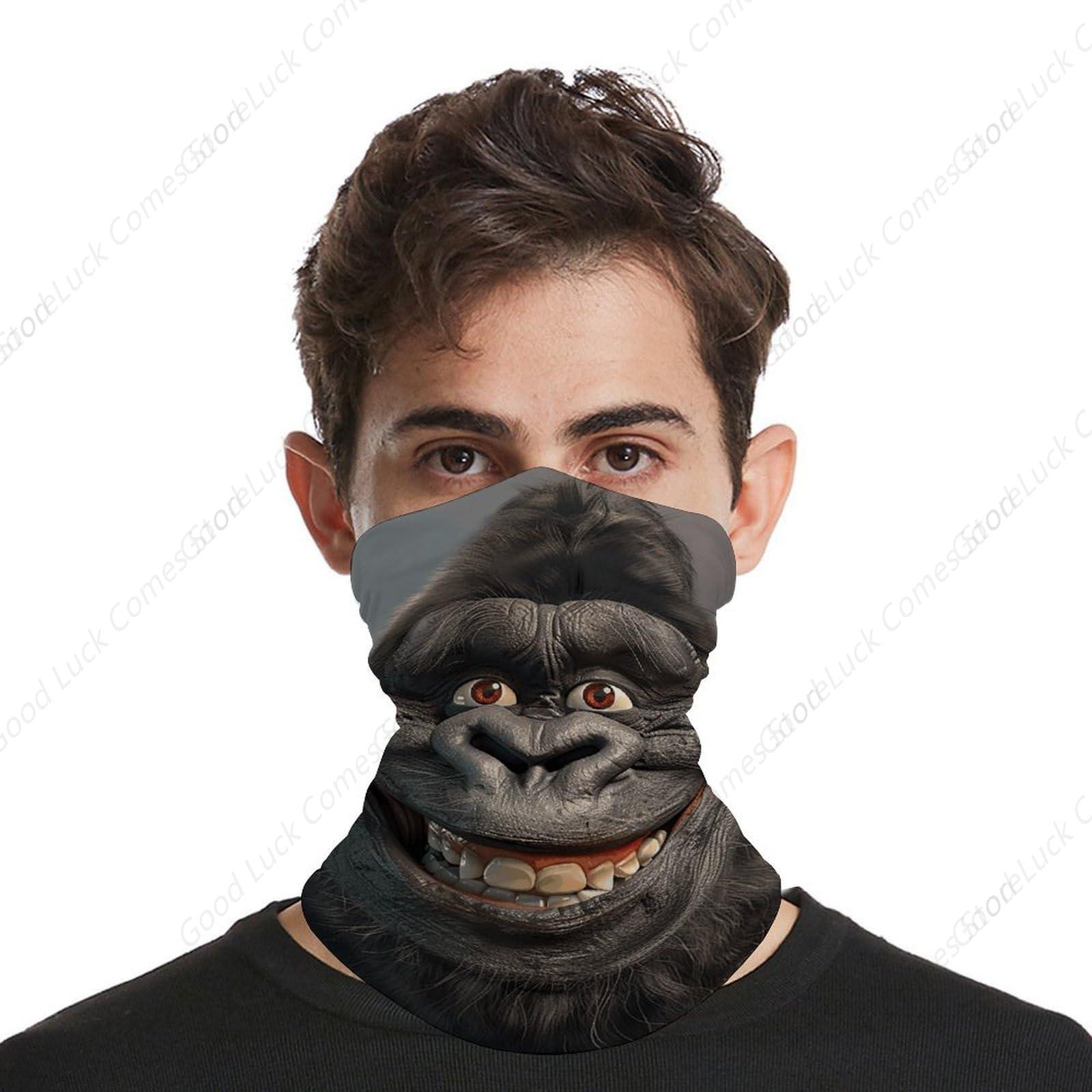 Gorille souriant Photo Bandana - Cycling Face Mask avis et prix