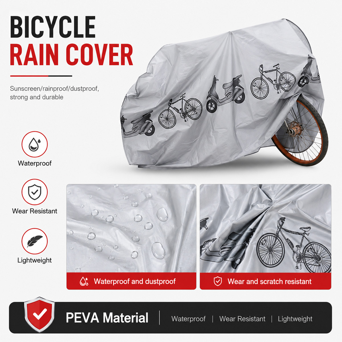 PINMOAP Housse de protection u - Cycling Gear Organizer Bag avis et prix