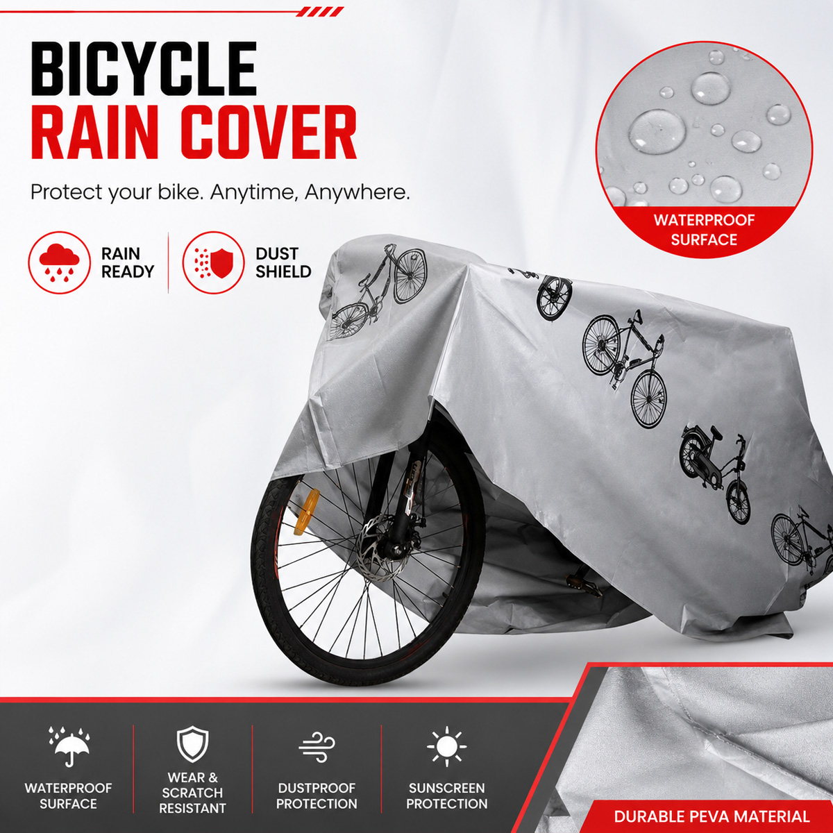 PINMOAP Housse de protection u - Cycling Gear Organizer Bag avis et prix