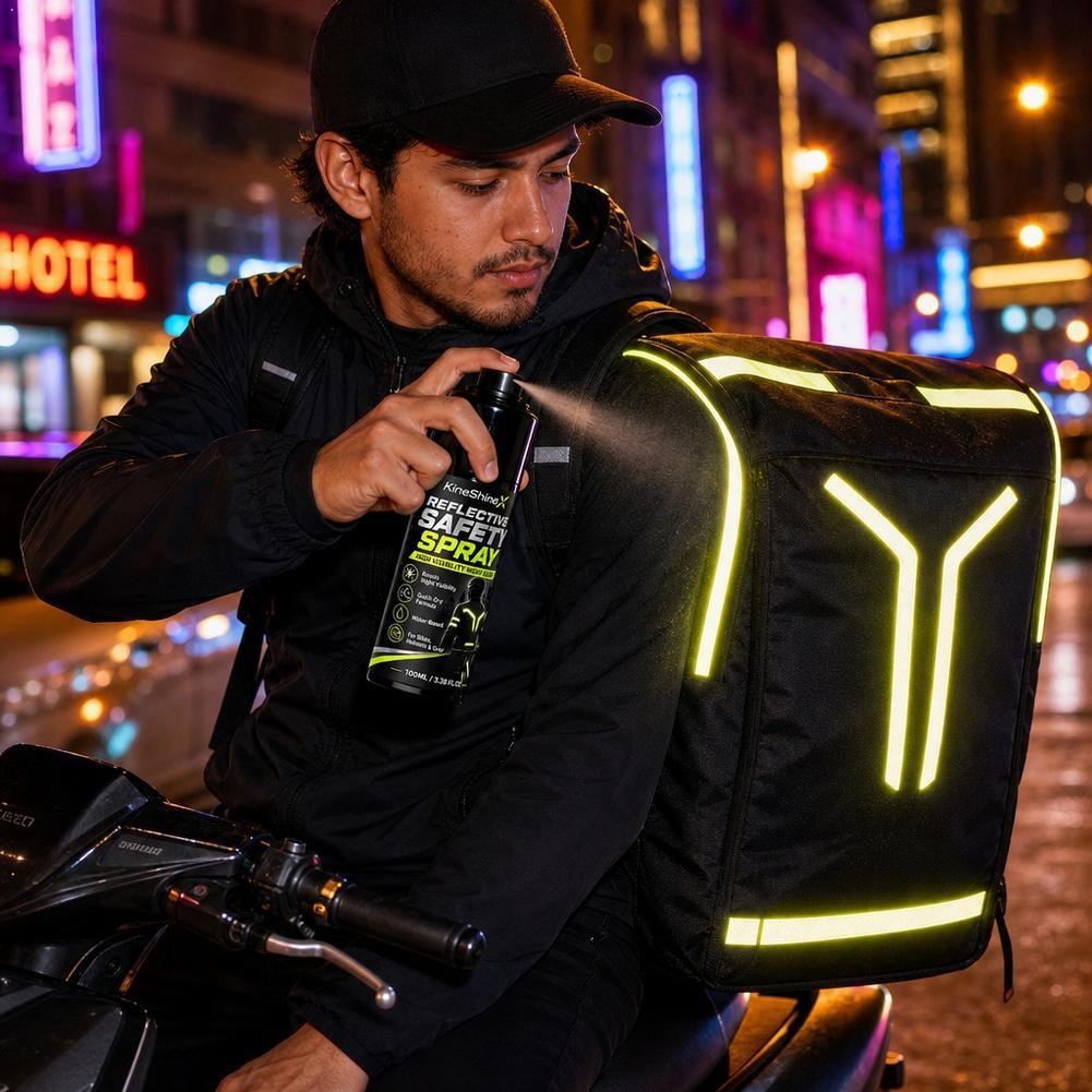 Spray réfléchissant de sécurit - Cycling Visibility Gear avis et prix