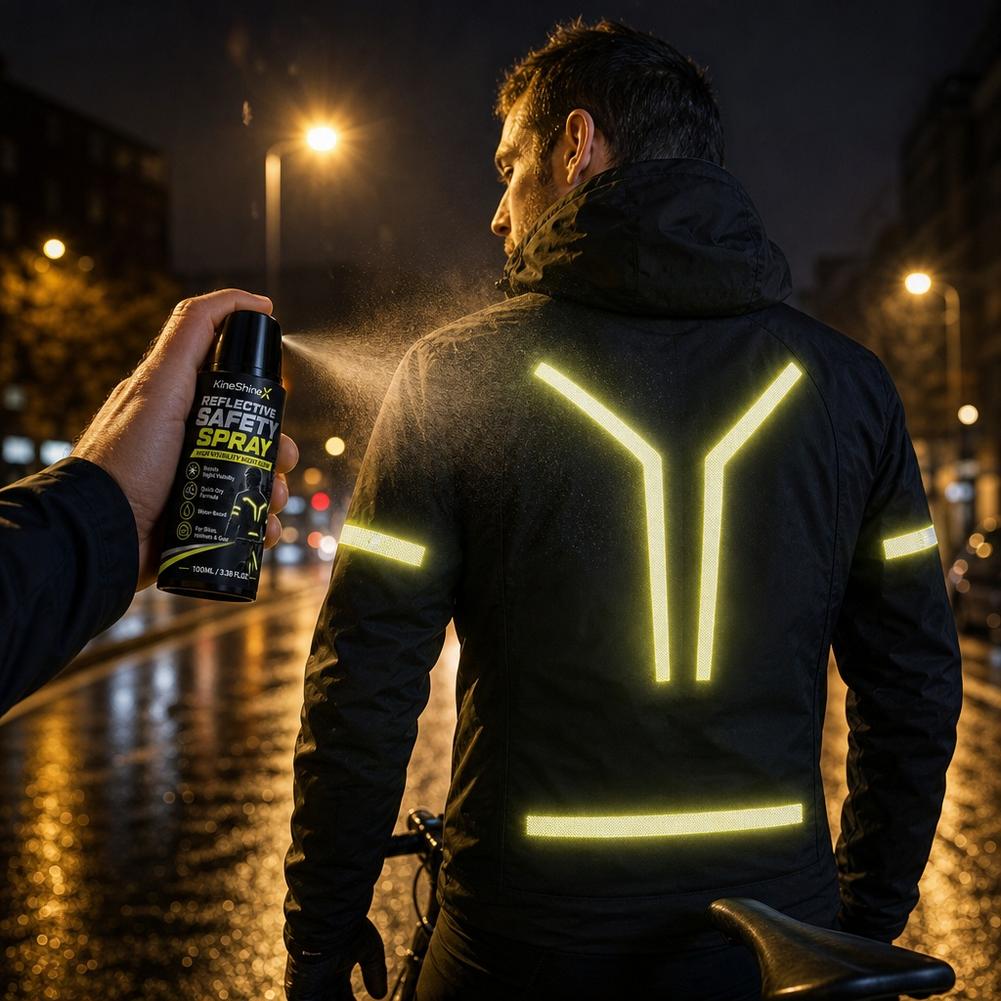 Spray réfléchissant de sécurit - Cycling Visibility Gear avis et prix