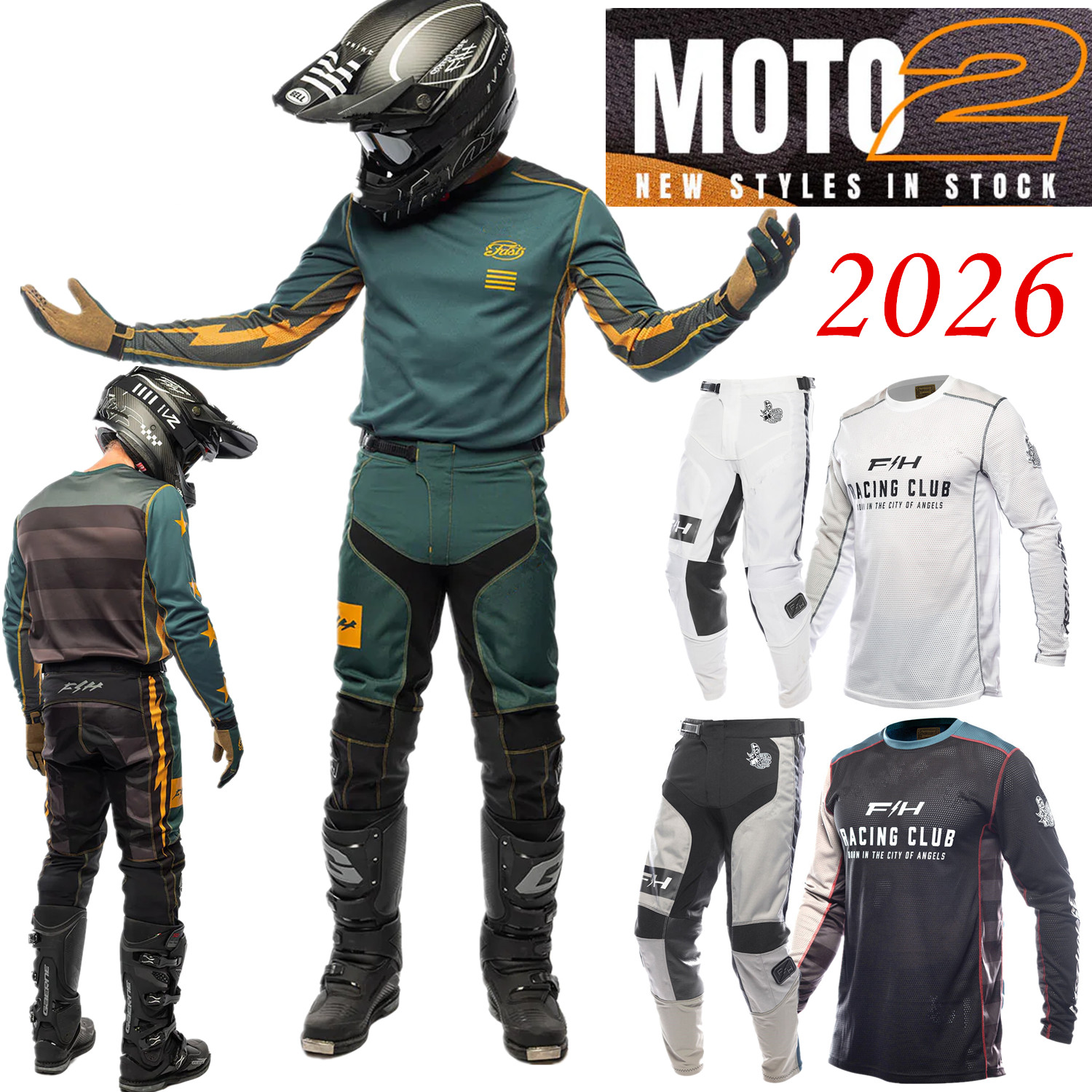 Kit FH MX 2026 pour Motocross  - Cycling Gear Kit avis et prix