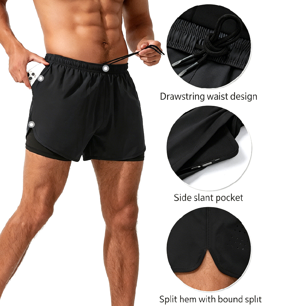 Shorts de course 2-en-1 taille - Cycling High Gear avis et prix