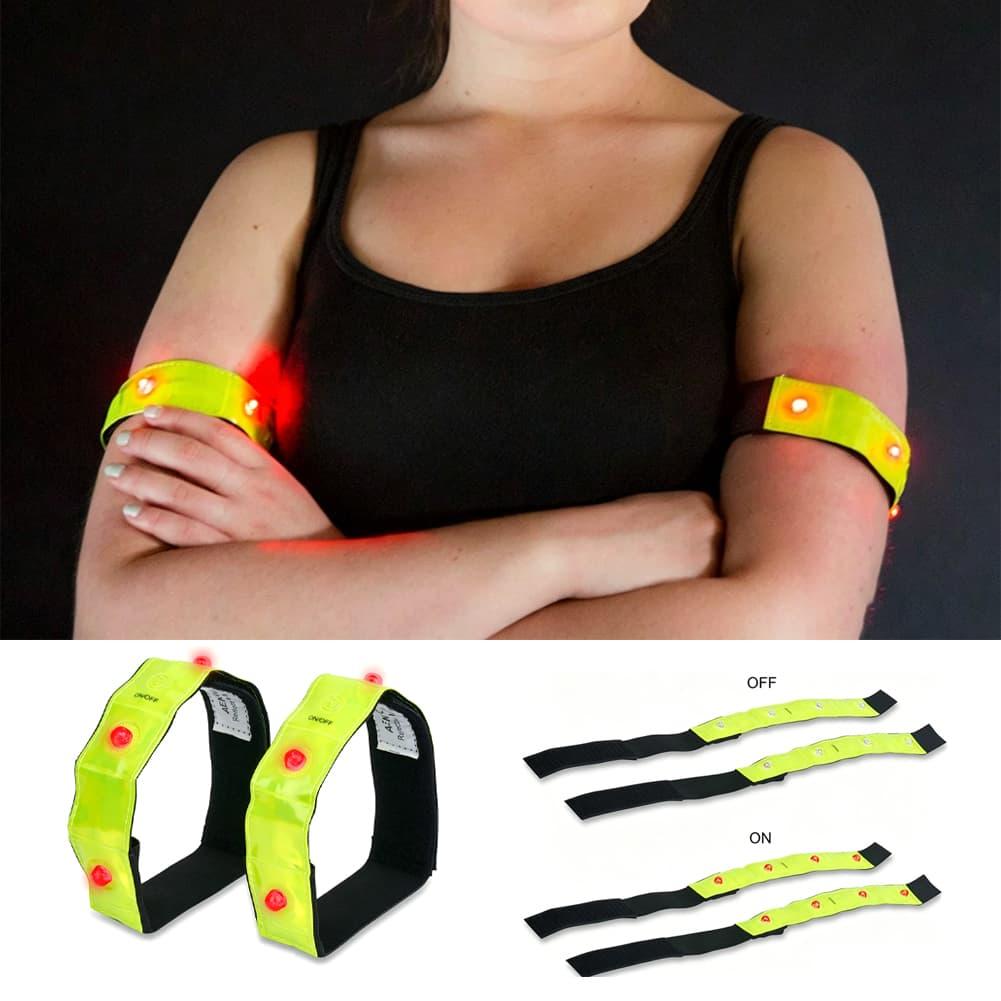 Brassard réfléchissant LED ave - Cycling Visibility Gear avis et prix