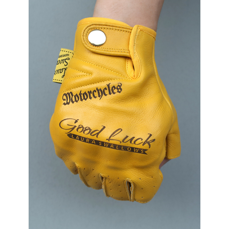 Gants de moto demi-doigts en c - Yellow Cycling Gear avis et prix